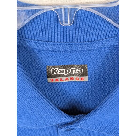 Kappa Gote Borg Polo Shirt Blue Men's Size 3XL/XXXL - Picture 7 of 12
